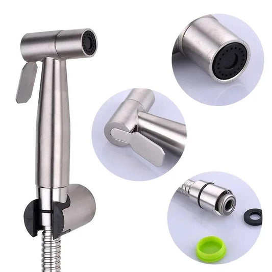 Douchette Hygiénique WC SANILUM – Inox 301 Mat