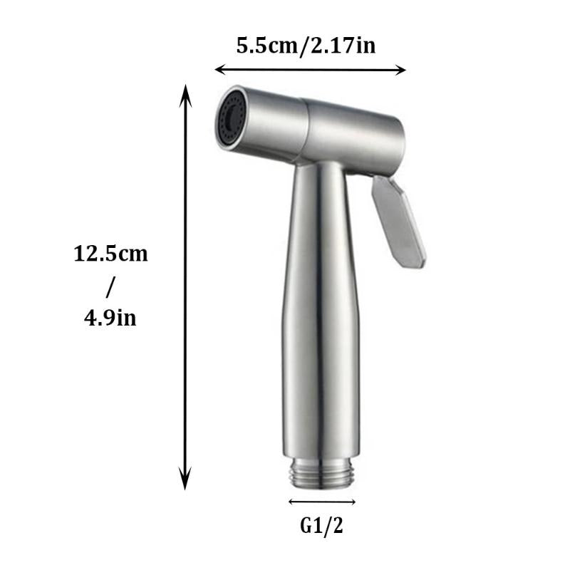 Douchette Hygiénique WC SANILUM – Inox 301 Mat