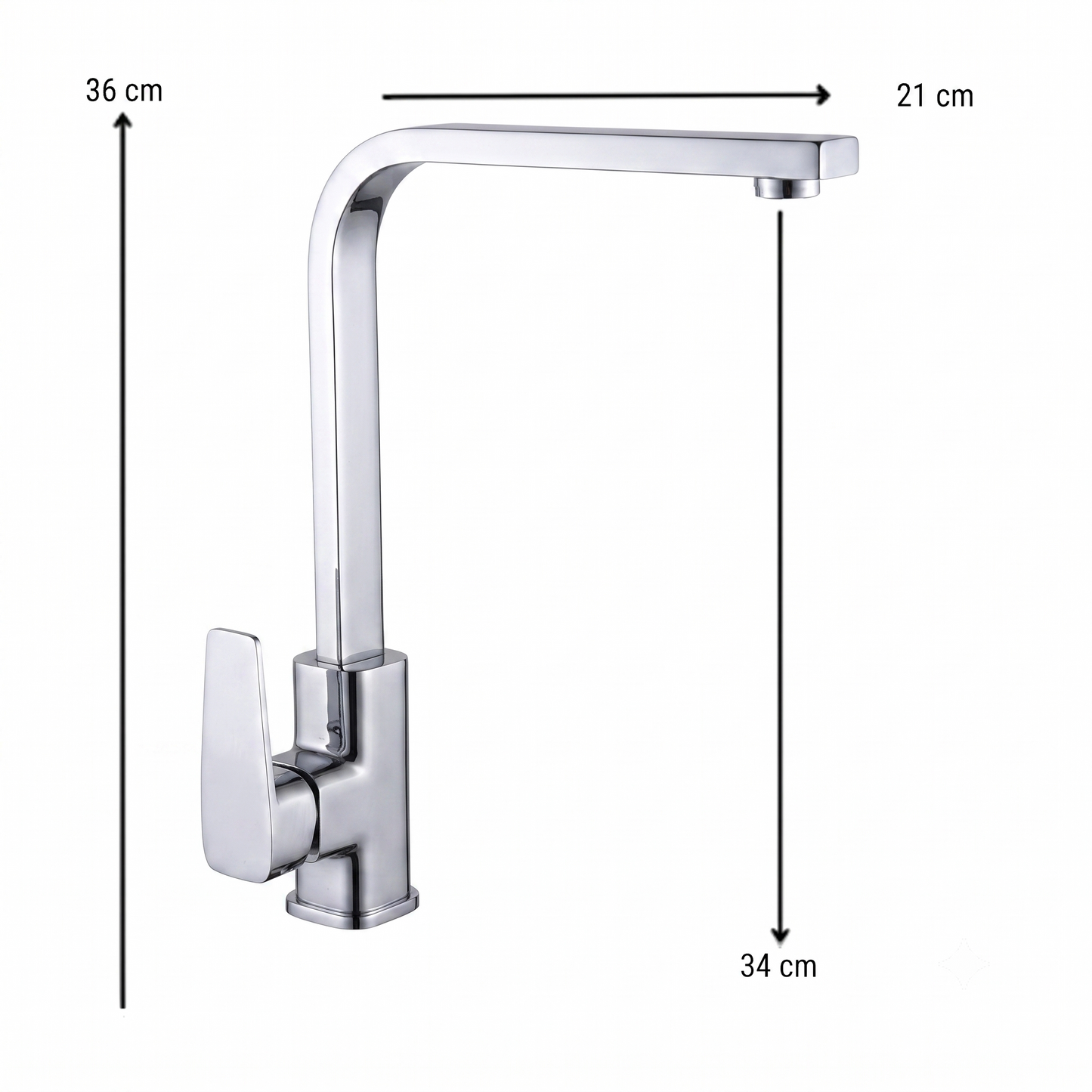 Mitigeur de Cuisine GLOBAL – Chrome Brillant
