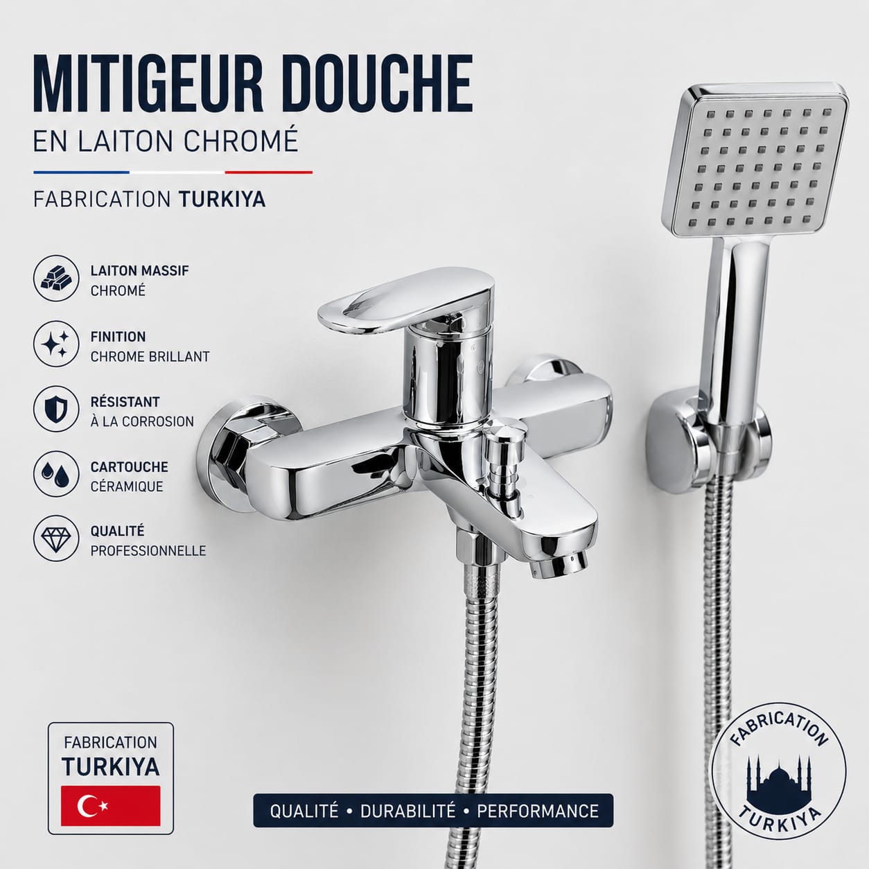 MITIGEUR DOUCHE BAIGNOIRE