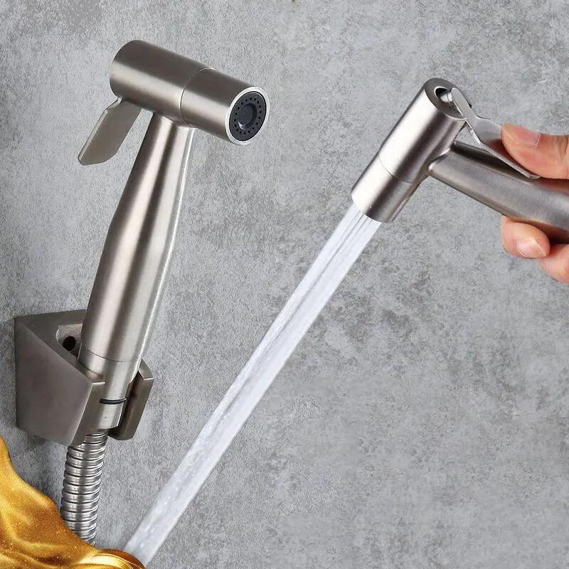 Douchette Hygiénique WC SANILUM – Inox 301 Mat