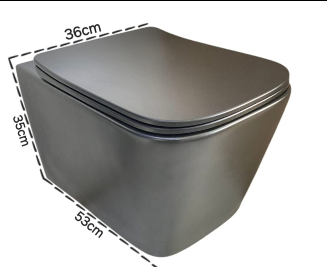 Pack Promo WC Suspendu Noir Mat Complet 2699.00