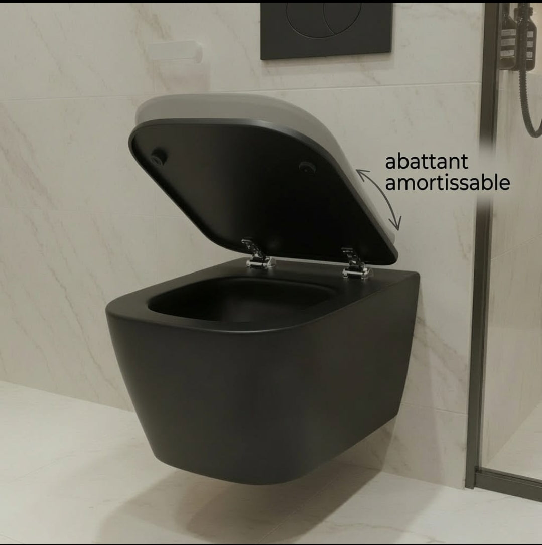 Pack Promo WC Suspendu Noir Mat Complet 2699.00